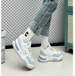 Load image into Gallery viewer, &quot;Oogi&quot;  white blue, Woman&#39;s Shoes
