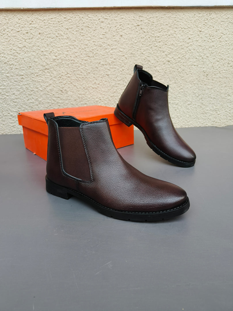 MEN'S  IMPORTED CHELSEA BOOTS SHOES   ( AB113 )