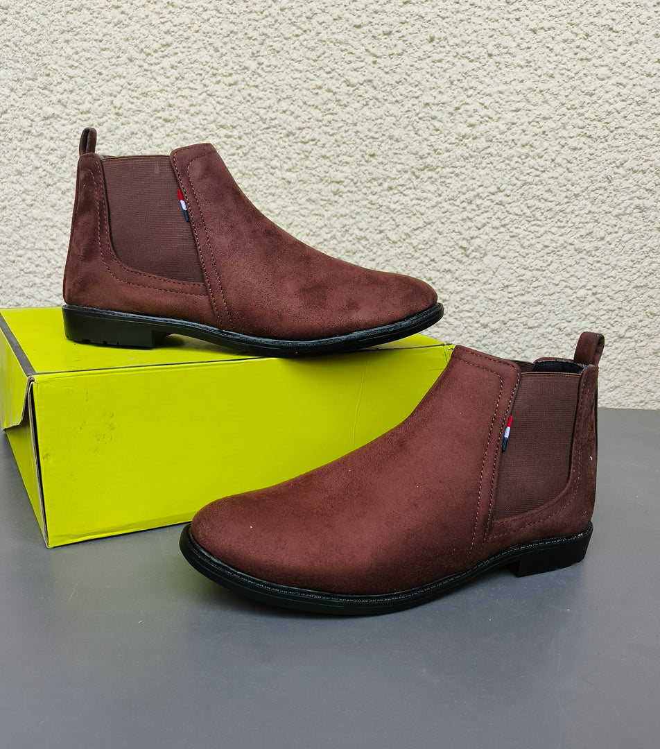 MEN'S CHELSEA BOOTS SHOES   ( AB105 )