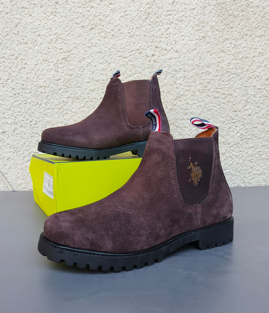 MEN'S  IMPORTED CHELSEA BOOTS SHOES   ( AB118 )