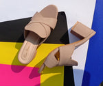 Load image into Gallery viewer, BUCKLE DETAIL HEELED PEACH.2 COLOR