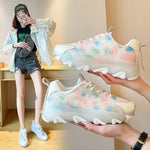 Load image into Gallery viewer, Awesome designable sneaker shoes for women , Pink multi