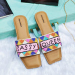 Load image into Gallery viewer, Girl&#39;s flats slippers stylish model fashion flat casual daily use
