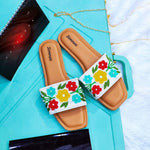 Load image into Gallery viewer, women flats slippers stylish model fashion flat casual daily use
