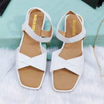 Load image into Gallery viewer, WOMEN&#39;S NEW STYLISH DAILYWEAR SANDALS FOR WOMENS OFFICEWEAR WHITE
