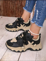 Load image into Gallery viewer, WOMAN&#39;S SHOES BLACK CHUNK GS.46
