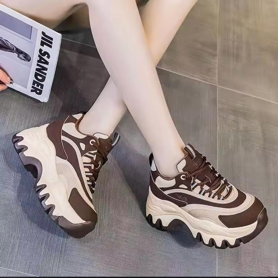 WOMAN'S SHOES MAHROON CHUNK GS.49