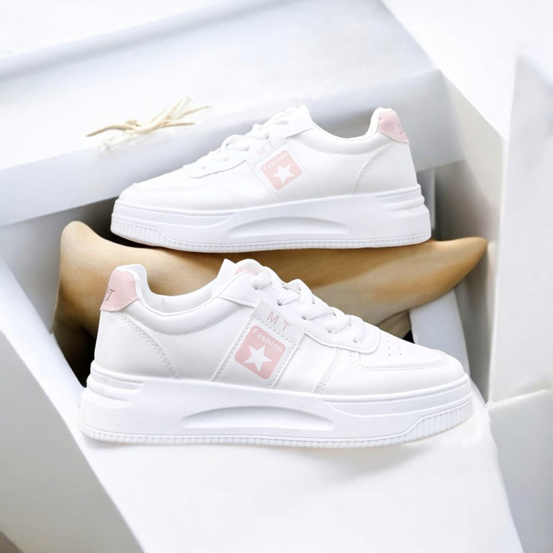 WOMAN'S SHOES WHITE CHUNK GS.79